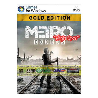 Metro EXODUS GOLD EDITION - CD DVD GAME เกมแล็ปท็อปสําหรับ PC แล็ปท็อป