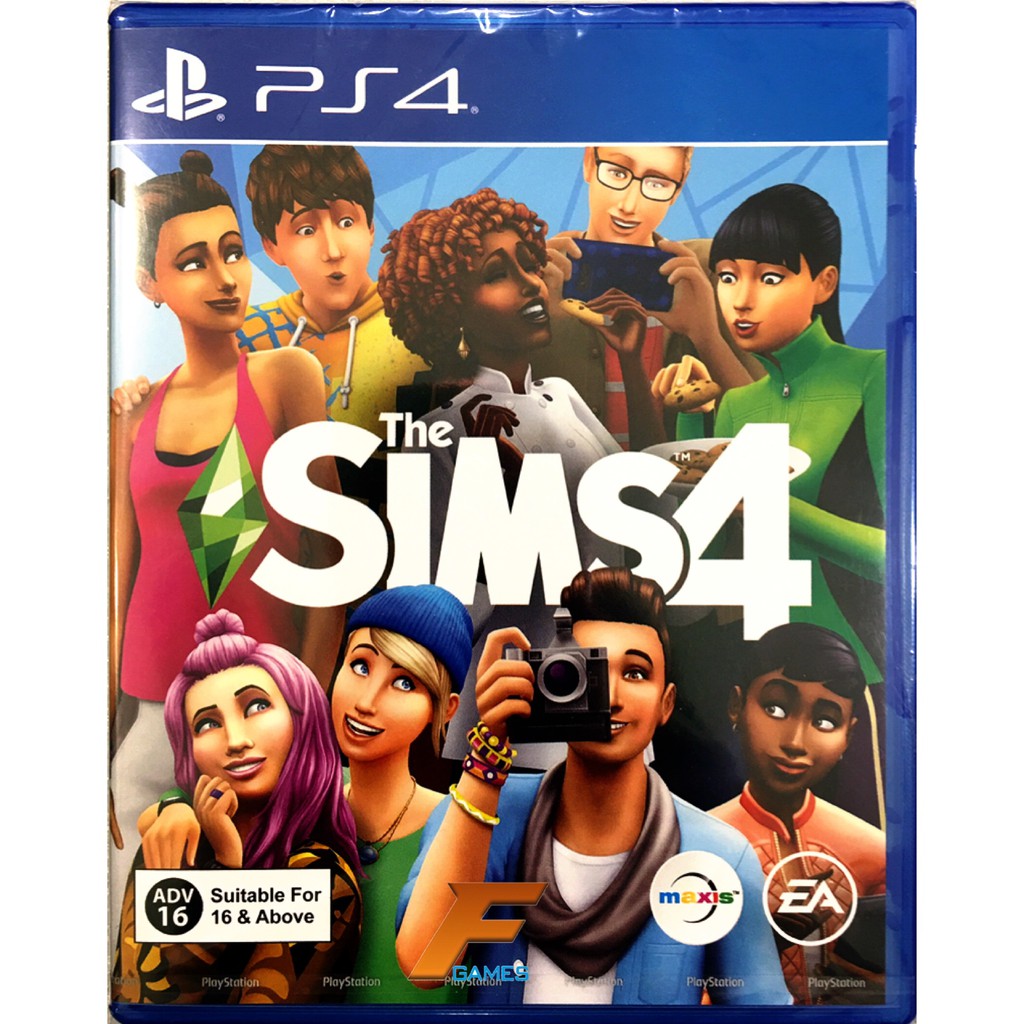 PS4 The Sims 4 (Zone3/Asia)( English ) แผ่นเกม ของแท้ มือ1 มือหนึ่ง ของใหม่ ในซีล แผ่นเกมส์