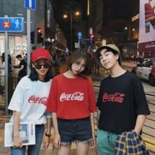 เสื้อ Over Size ลาย Cola