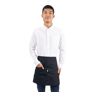 Han&amp;Co.Motion Light Short Apron-CHARCOAL BLACK ผ้ากันเปื้อนตัวสั้นรุ่น Motion Light สีดำ