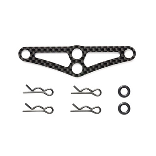 TAMIYA 54782 TOURING CAR CARBON BODY MOUNT CROSSMEMBER (FRONT)