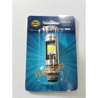 หลอดไฟหน้า แป้นเล็ก LED 12V BJAI ขั้ว T19