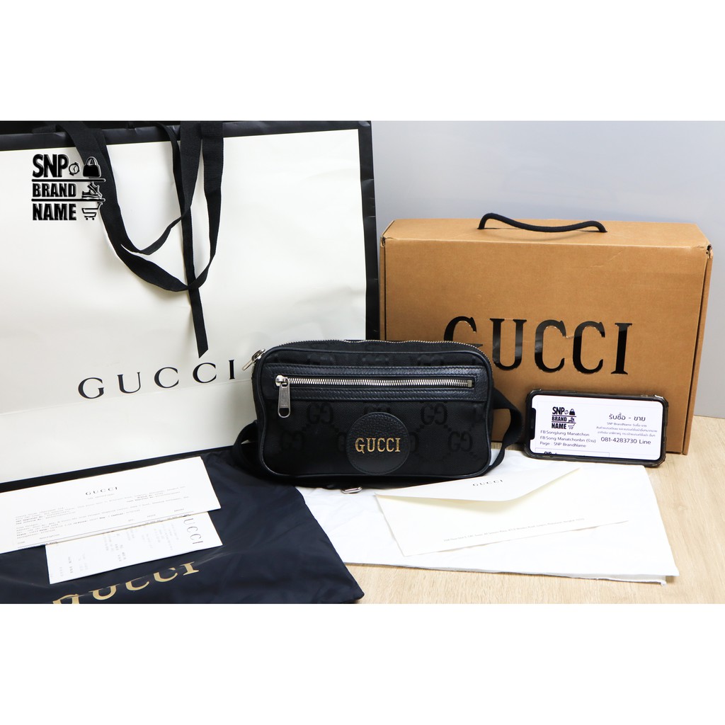 Gucci Off The Grid belt bag ครบกล่อง ถุง ใบเสร็จ ปี 2020 แท้จาก Shop