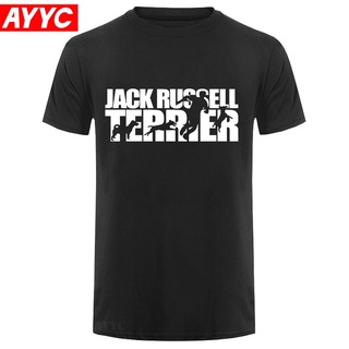 เสื้อยืดแขนสั้น คอกลม พิมพ์ลาย Stranger Things Jack Russell Terrier สไตล์ฮาราจูกุ สําหรับผู้ชายS-5XL