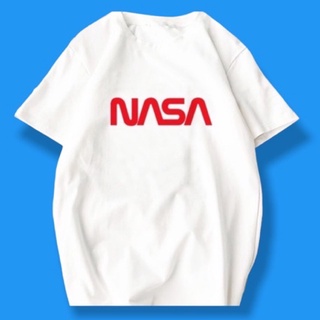 ฝ้าย NASA เสื้อสุนทรียศาสตร์มินิมัลลิสต์ขนาดใหญ่/เสื้อเชิ้ต/เสื้อยืด Unisex COD 3^F