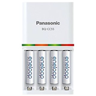 ชุดชาร์จ Panasonic Eneloop ชาร์จไว 1.5 ชม. พร้อมถ่านชาร์จ Eneloop AAA 4 ก้อน ของแท้ประกัน 1 ปี