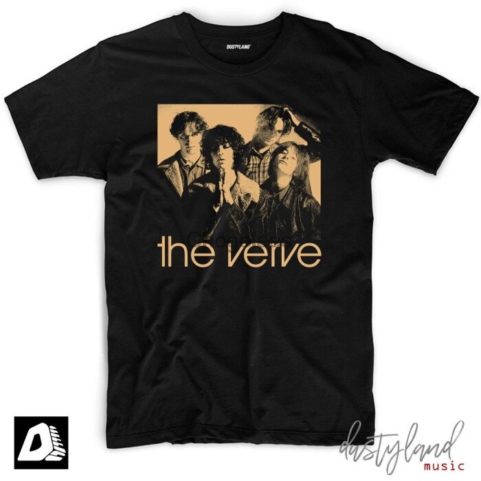 Band THE VERVE เสื้อยืด VINTAGE PHOTO