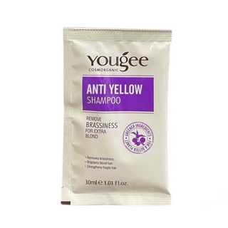 Yougee anti yellow shampoo ยูจี แชมพูล้างไรเหลือง [ซอง]