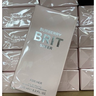 Burberry Brit Sheer EDT 100ml. ของแท้