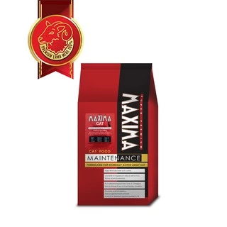 MAXIMA CAT MAINTENANCE 2 KG อาหารเม็ด เนื้อแกะ สำหรับแมว 2 กก. แถมฟรี อาหารเปียกแมวแม็กซิมา