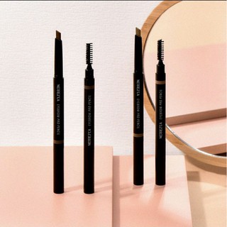 Merrezca Eyebrow Pro Pencil เมอร์เรซกา ดินสอเขียนคิ้วโปร เนื้อฝุ่น หัวตัด (0.2 กรัม x 1 แท่ง)