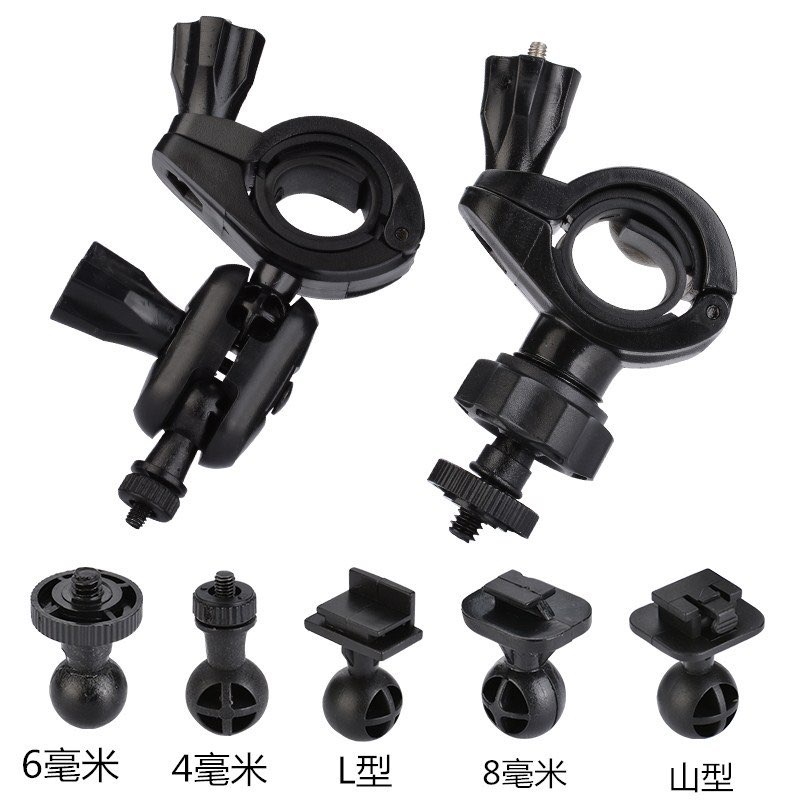 เฉพาะขากล้อง อะไหล่ขากล้อง  ขากล้องติดรถยนต์แบบยึดกับแกนกระจกมองหลังหัวสไลส์ขนาดหัวยึด G1E/A3/G66/G6