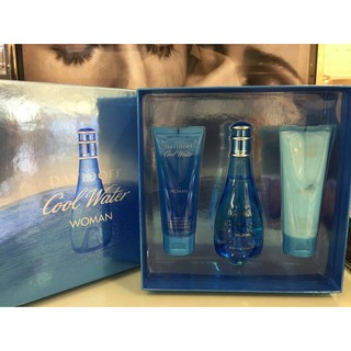 Davidoff Cool Water For Woman Set L (3 Items)