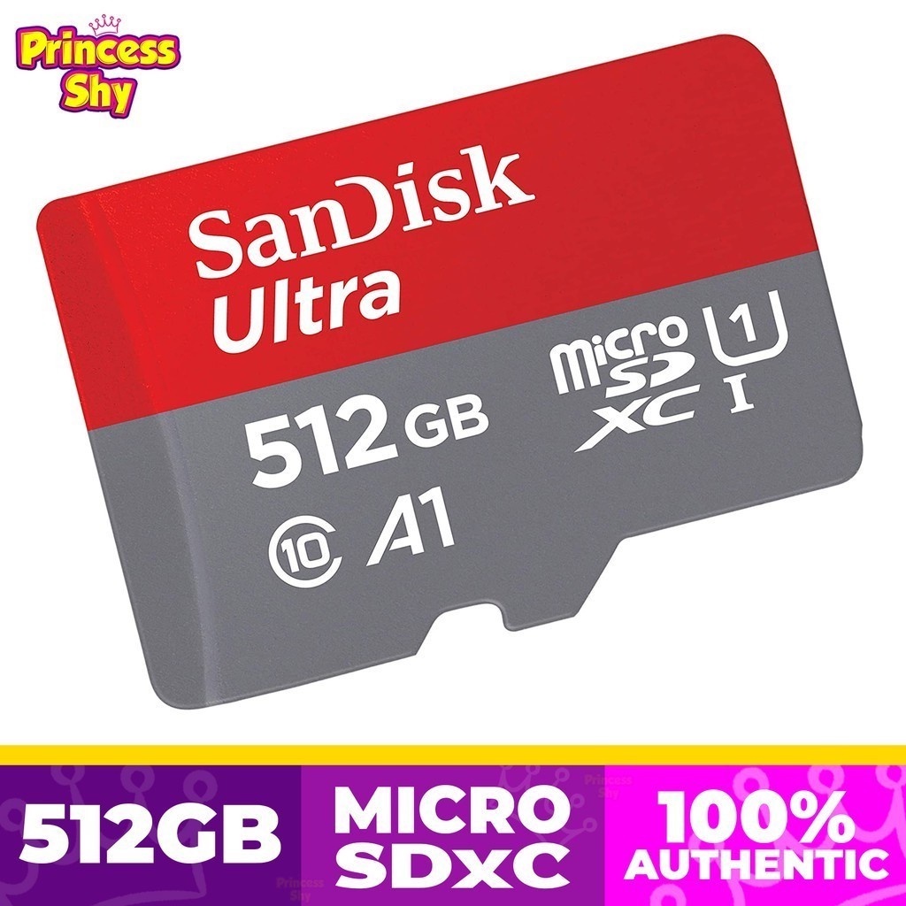 SanDisk Ultra 512GB micro SDXC UHSI Card 120mbps A1 SDSQUA4512G
