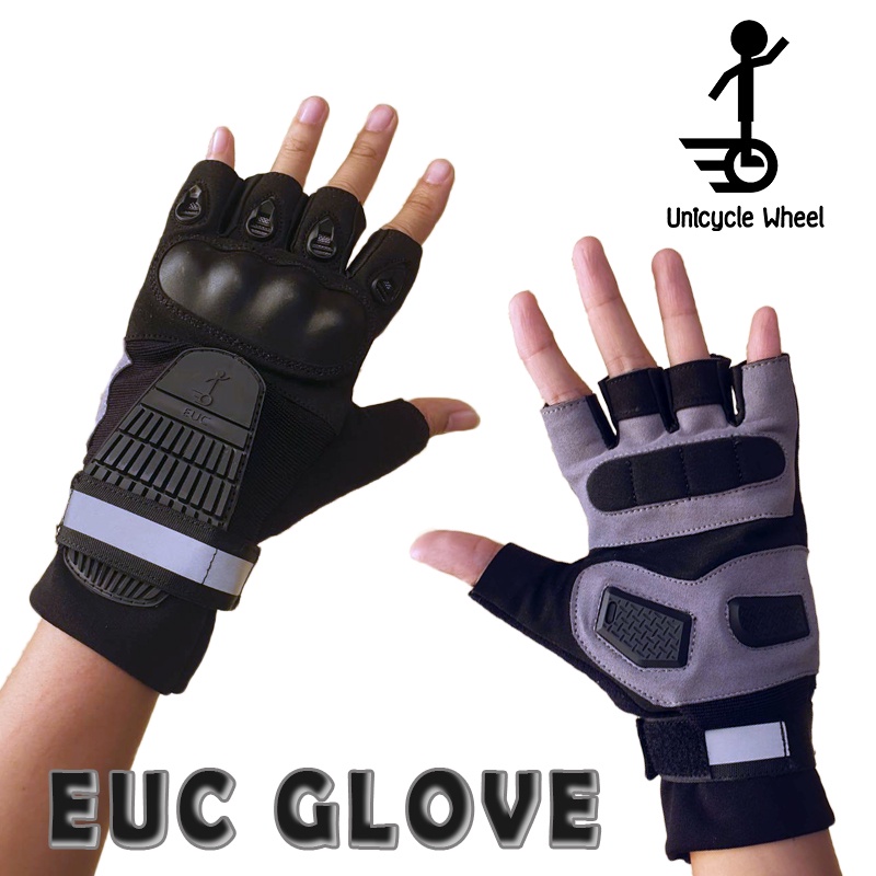 EUC Glove ถุงมือล้อเดียวไฟฟ้า ถุงมือสกู๊ตเตอร์ ถุงมือสเก็ตบอร์ดไฟฟ้า การ์ดมือ สนับมือ ป้องกันข้อมือหัก สวมใส่สบาย