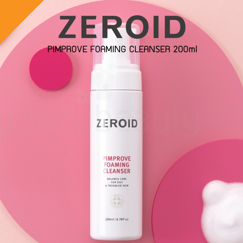 zeroid pimprove cleanser