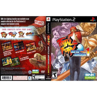 FATAL FURY BATTLE ARCHIVES VOL. 1 [PS2 US : DVD5 1 Disc]