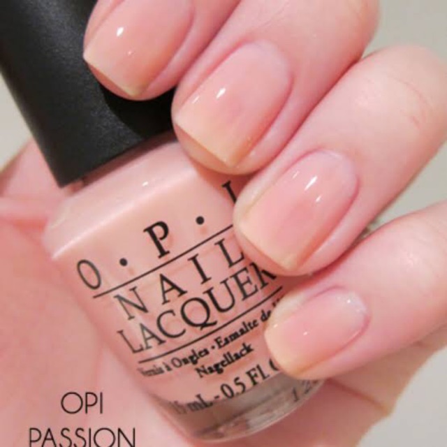 พร้อมส่ง OPI Passion นู้ดเนื้อเจลลี่บางๆ โทนธรรมชาติสุขภาพดี ออกนู้ดส้มบางๆ ลุคสะอาดคุณหนูน่าทะนุถนอม แท้ %