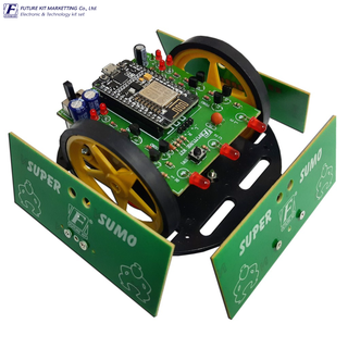 MICROBOT KIT MB104 หุ่นยนต์ MicroBot SUMO ควบคุมด้วยโทรศัพท์มือถือ (WiFi)