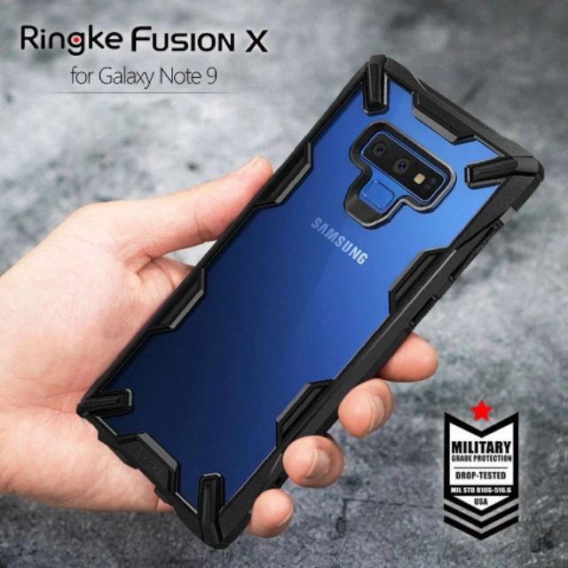 Case Ringke Original For Samsung Galaxy Note 9 (ภาพถ่ายสินค้าจริงอยู่ด้านหลังนะคะ)