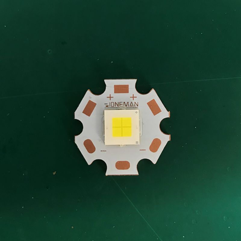 ไฟฉาย LED ลูกปัด CREE XHP70.3 HI / XHP70D 7070 6V/12V 4300lm แสงสีขาว 6500k 20 มม./25 มม.