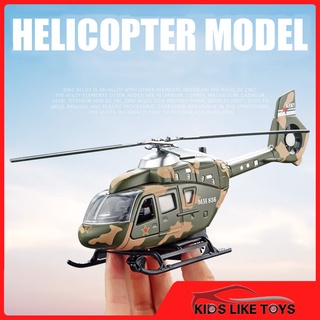 Klt Huey โมเดลเครื่องบินเฮลิคอปเตอร์ ทหาร ของเล่น สําหรับเด็กผู้ชาย