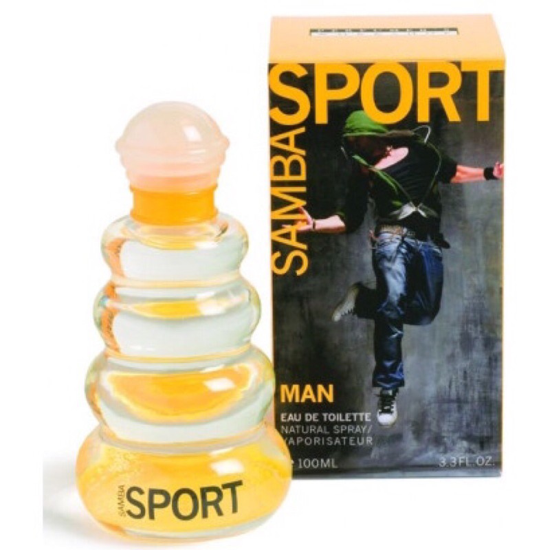 น้ำหอม Samba Sport For Men Eau De Toilette Spray 100ml น้ำหอมแท้ 100% พร้อมกล่อง