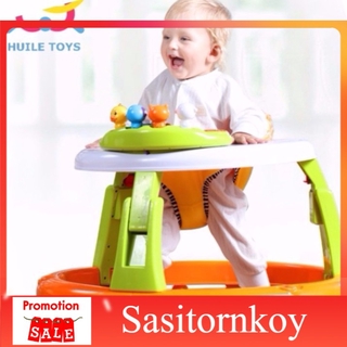 sasitornkoy รถหัดเดินราคาถูก รถหัดเดินเด็กอ่อน รถหัดเดิน huile toys2103 รถหัดเดินวงกลม