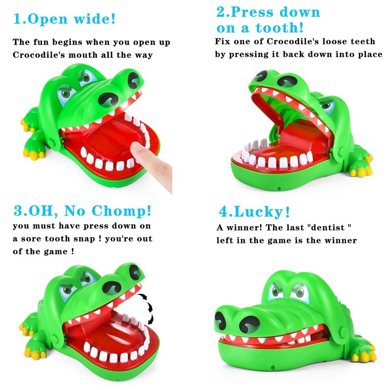 crocodile dentist kids game