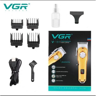 ปัตตาเลี่ยนตัดผมไร้สายVGR-V181 ปัตตาเลี่ยนตัดผมจัดแต่งทรงผมท่านชาย