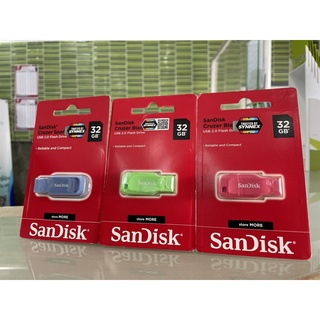 Sandisk Flash Drive CRUZER BLADE 32GB ( SDCZ50C) สินค้ารับประกัน 5 ปี