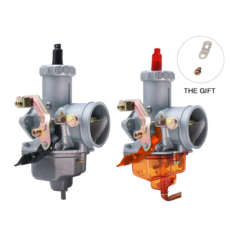 MOTOPARTS SHOP รถจักรยานยนต์ PZ32 32 มม. Manual Choke คาร์บูเรเตอร์ชามลอยไนลอน