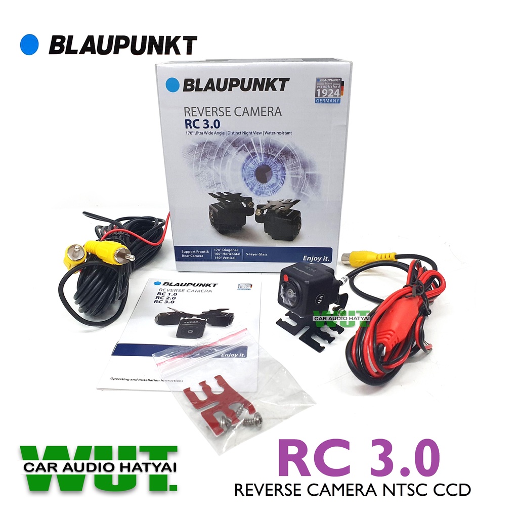 BLAUPUNKT Reverse Camera RC 3.0 กล้องถอยหลัง 5-layer glass 170 ultra Wide angle BLAUPUNKT รุ่น RC 3.