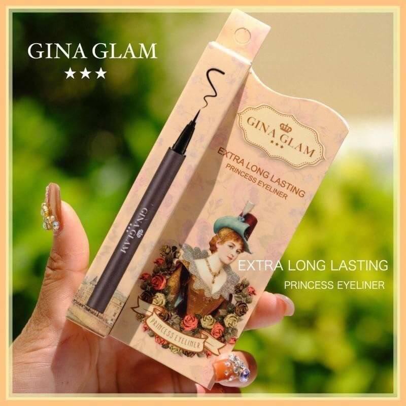 🔥แท้พร้อมส่ง🔥 อายไลเนอร์ Gina Glam Extra Long Lasting Princess Eyeliner
