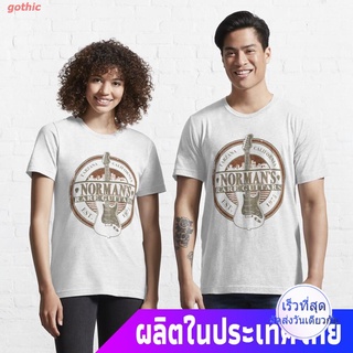 เสื้อยืดกีฬา Norman S Rare Guitars Tee Essential T-Shirt Mens Womens T-shirts