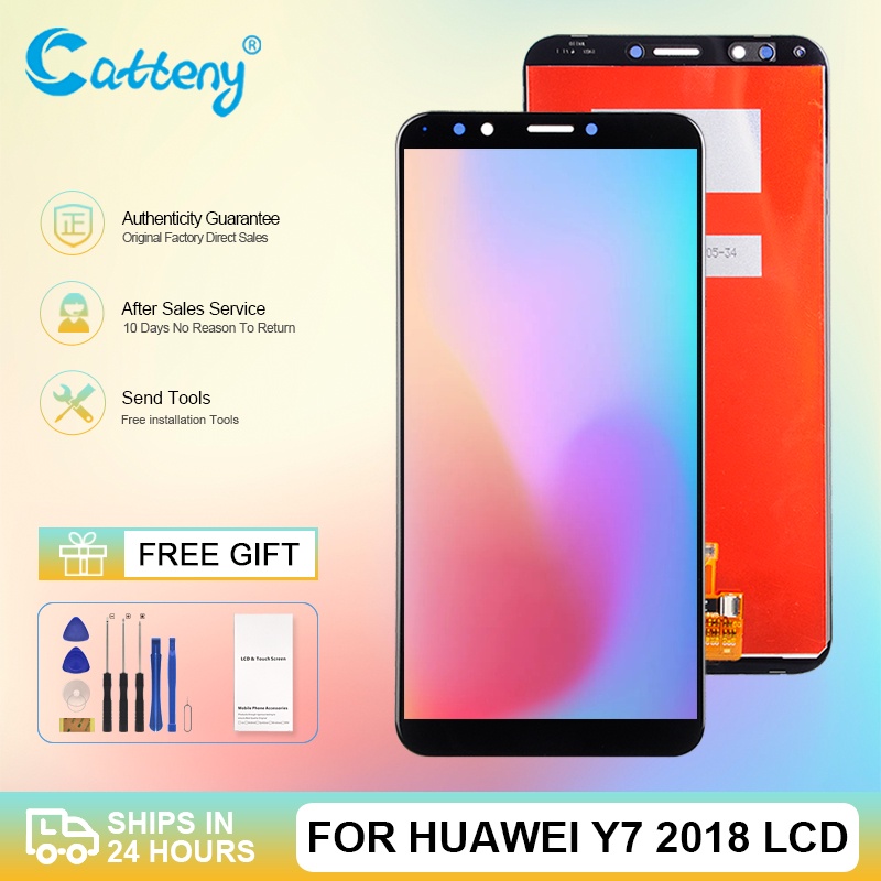 Wholesale 6.0 Inch Y7 Pro 2018 Display For Huawei Y7 2018 Lcd Touch Panel Screen Digitizer Y7 Prime 