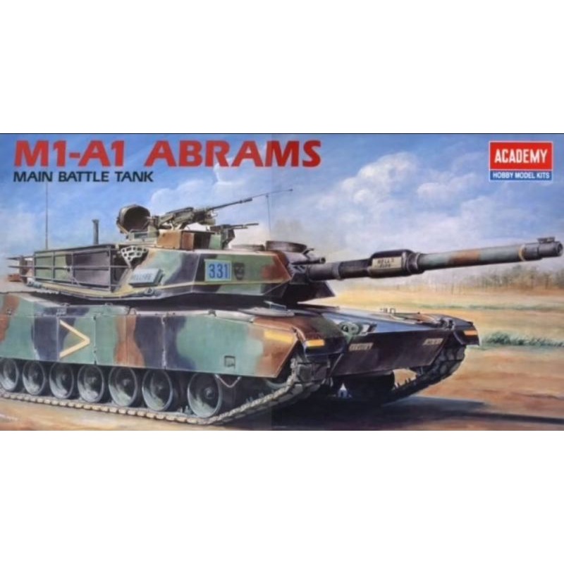 Academy 1345 1:35 M1A1 Abrams