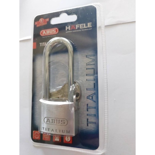 กุญแจ​ HAFELE​ ABUS​ Titalium​64TI​ รุ่น482.01.826