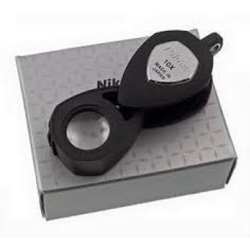 Nikon Loupe 10X ของแท้ กล้องส่องพระ(Made in Japan)กล้องส่องพระขยาย10เท่าจาก Nikon นิคอนกล้องส่องพระ กล้องส่องเพชร รุ่นxp