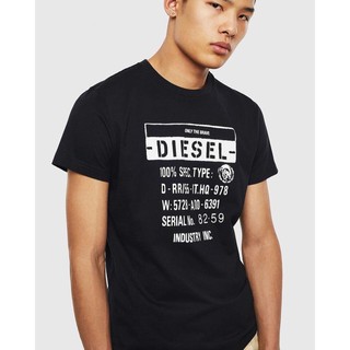 DIESEL👕T-DIEGO SHIRT เสื้อยืดคอกลมแขนสั้นแท้⛔️ราคารวมค่าจัดส่งค่ะ⛔️