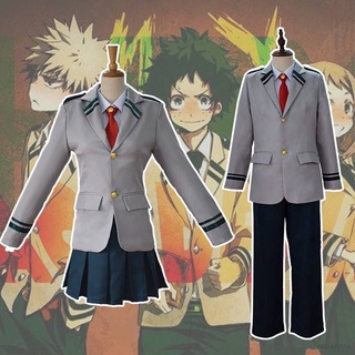 Bh1 เสื้อแจ็กเก็ตคอสเพลย์ My Hero Academia Izuku URARAKA สําหรับปาร์ตี้ฮาโลวีน hb1