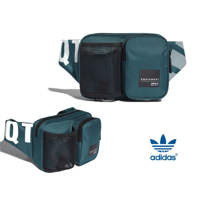 [Adidas สินค้าแท้] กระเป๋าคาดเอว  กระเป๋าคาดอก adidas crossbody EQT - Green