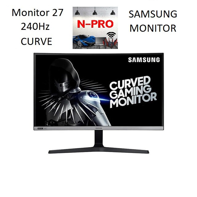 Monitor 27'' SAMSUNG LC27RG50FQEXXT (VA, HDMI ) CURVE 240Hz (จอคอมพิวเตอร์) LC27RG50FQE (CRG5) (สินค้าใหม่มือ1)