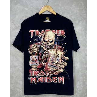 เสื้อวง วินเทจ แขนสั้น มือหนึ่ง แท้ IRON MAIDEN👹👺