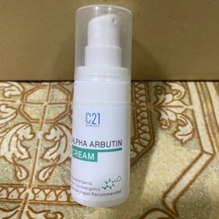 C21 ALPHA ARBUTIN CREAM 15ml อัลฝ่าอาบูตินครีมเข้มข้น