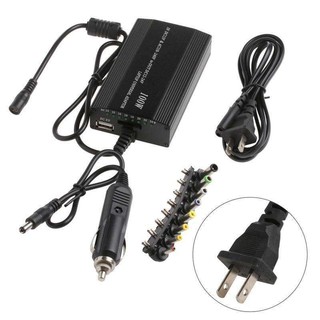 DC อะแดปเตอร์ Adapter Notebook Universal 100W ปรับ V ได้12-24V เปลี่ยนหัวได้ 8 หัว