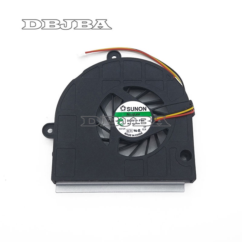 พัดลมระบายความร้อน CPU แล็ปท็อปสําหรับ ASUS K43T K43B K53B K53BY K53T A53U X53U X53B MF60120V1-C250-