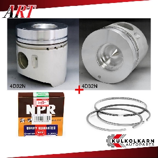 ART ลูกสูบ/แหวน NPR สำหรับ MITSUBISHI FE645 รุ่นเครื่อง 4D32N