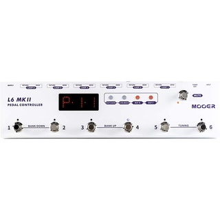 Mooer Pedal Controller L6 MKII *ของแท้รับประกันศูนย์* ลูปสวิทช์ 6 ลูป, ตั้งโปรแกรมได้, Tuner, Buffer ฯลฯ