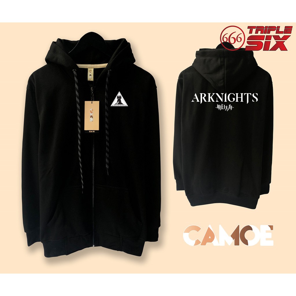 Arknights Rhodes Island Yostar Anime Gacha Game Zipper Hoodie Jacket